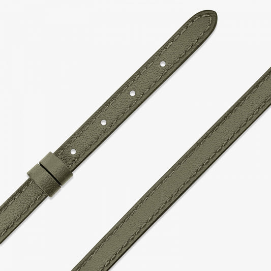 MY MOVE CALFSKIN BRACELET OLIVE GREEN