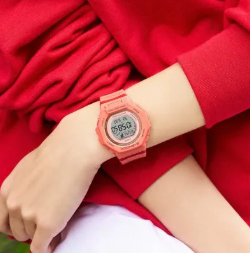 G-SHOCK SQUAD PEACH DIGITAL WATCH