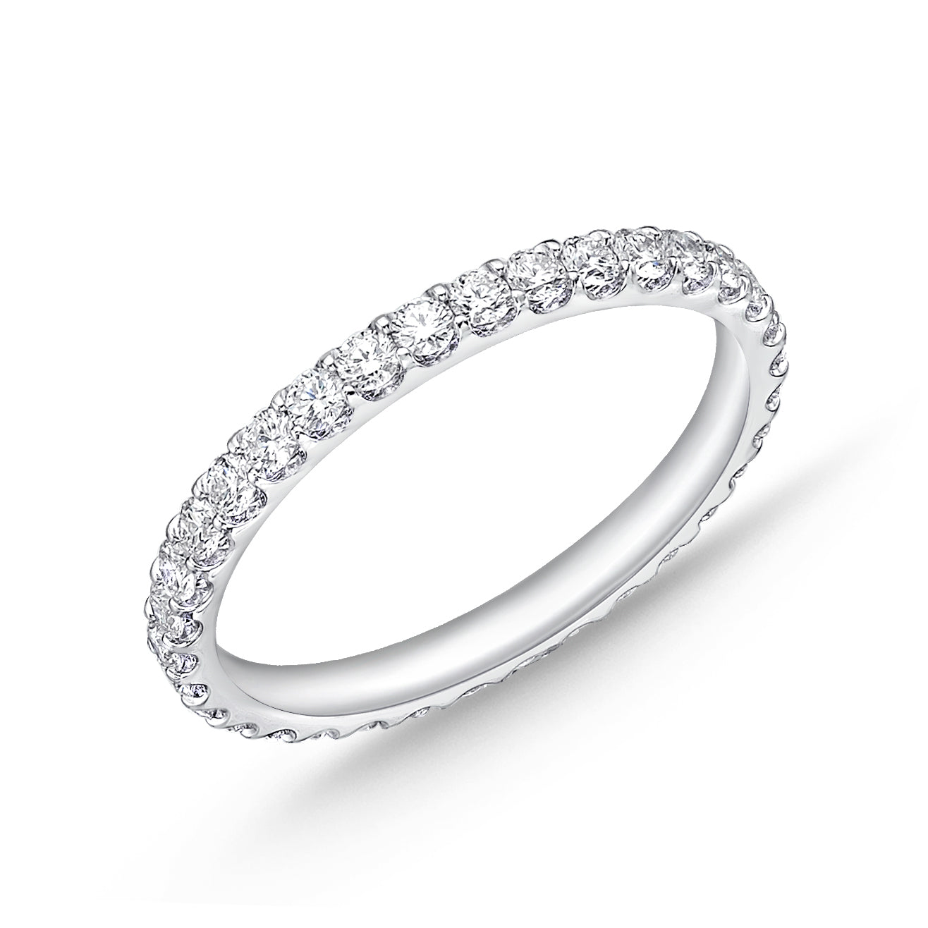 ODESSA PLATINUM ETERNITY DIAMOND BAND