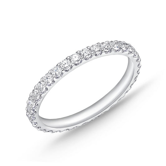 ODESSA PLATINUM ETERNITY DIAMOND BAND