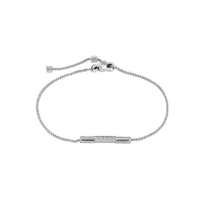 18KW LINK TO LOVE DIAMOND BRACELET