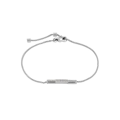 18KW LINK TO LOVE DIAMOND BRACELET
