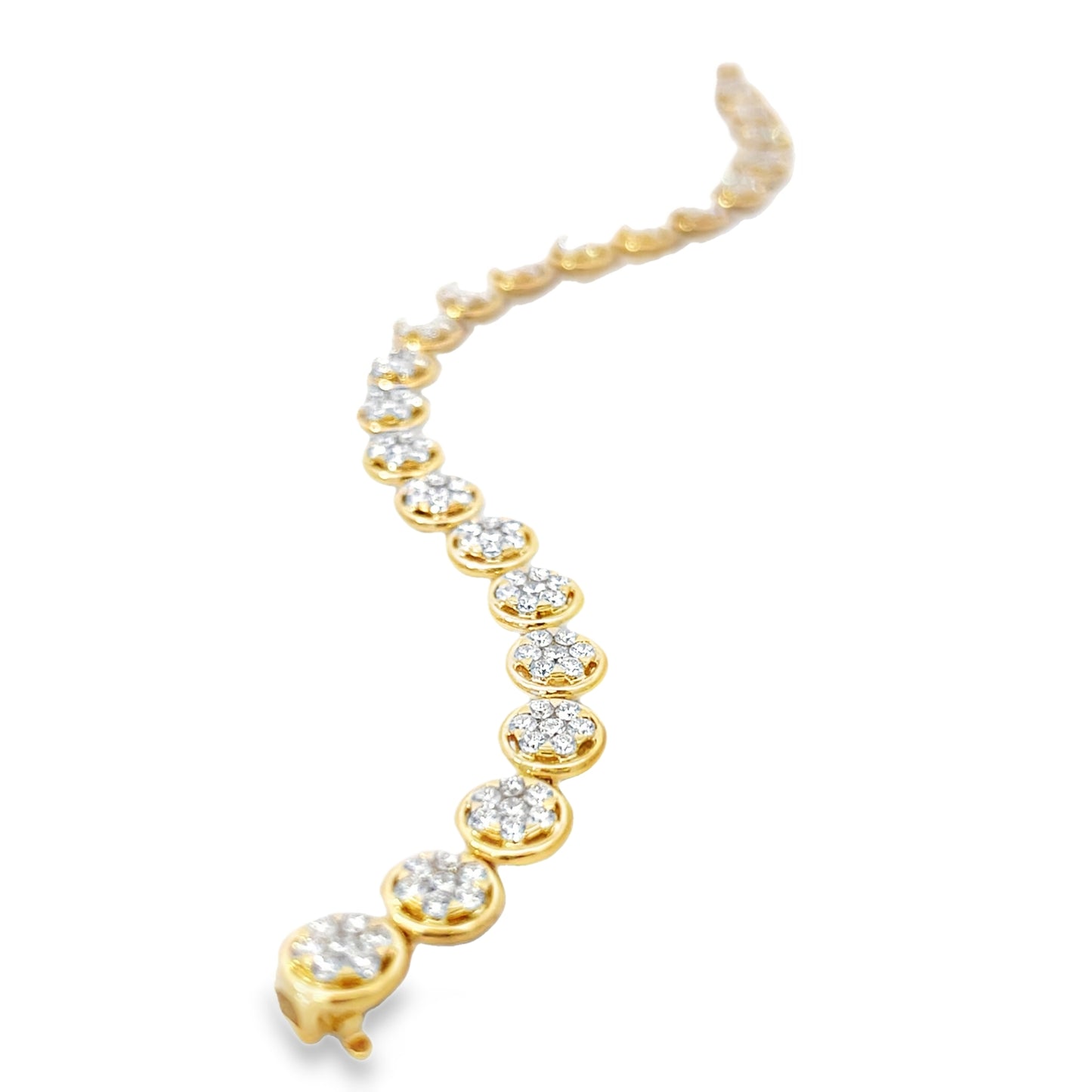 18KY DIAMOND FASHION BRACELET