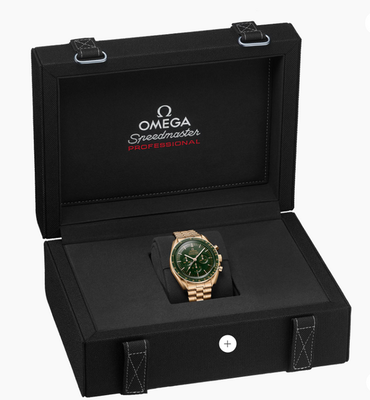42MM 18KY SPEEDMASTER MOONWATCH PROFESSIONAL GREEN DIAL