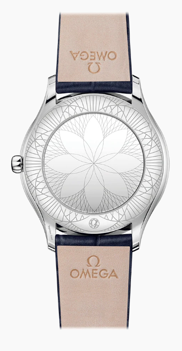 36MM SS TRESOR DIAMOND CASE BLUE DIAL