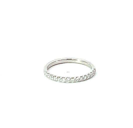 ODESSA PLATINUM HALFWAY DIAMOND BAND