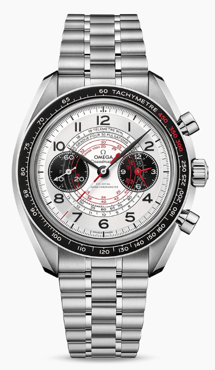 43MM SS CHRONOSCOPE SILVER CHRONO DIAL