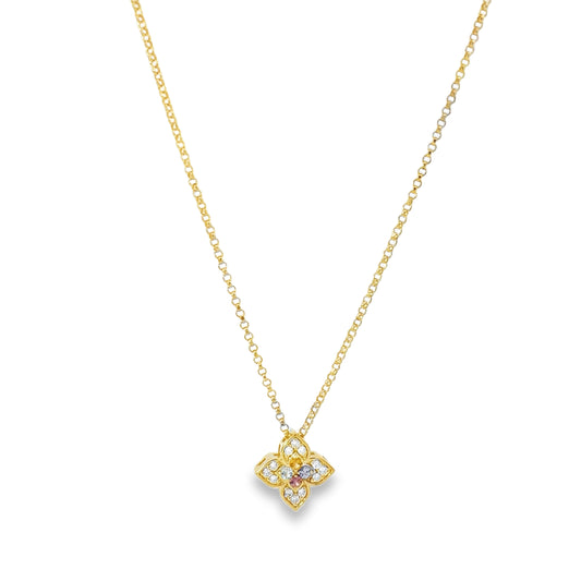 18KY GEM PRINCESS CARNAVALE PENDANT