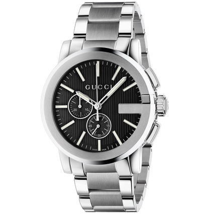 SS 44MM G-CHRONO BLACK DIAL