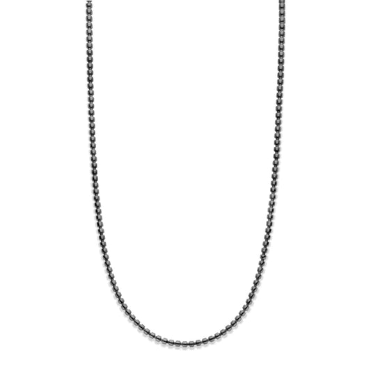 HULCHI BELLUNI 18K BLACK GOLD MEN'S TRESORE CHAIN