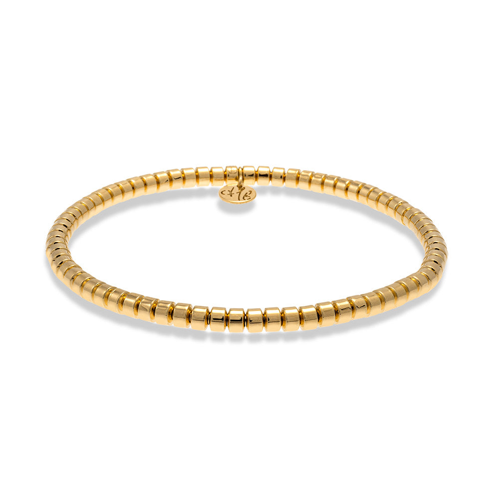 HULCHI BELLUNI MENS 18KR MENS STRETCH BRACELET