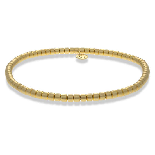 HULCHI BELLUNI 18KY MENS TRESORE STRETCH BRACELET