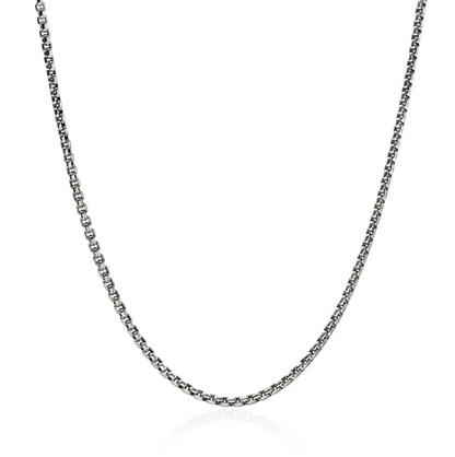 SS 2.7MM BOX CHAIN NECK