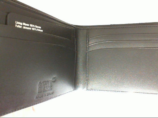 MEISTERSTUCK BLK LEATHER WALLET 6CC