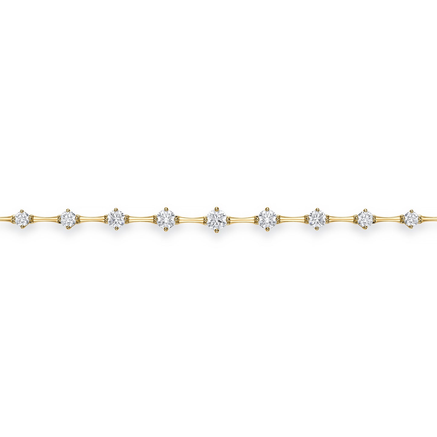 18KY DIA 1.26TW CADENCE BOLO BRAC