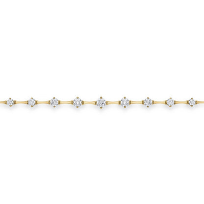 18KY DIA 1.26TW CADENCE BOLO BRAC