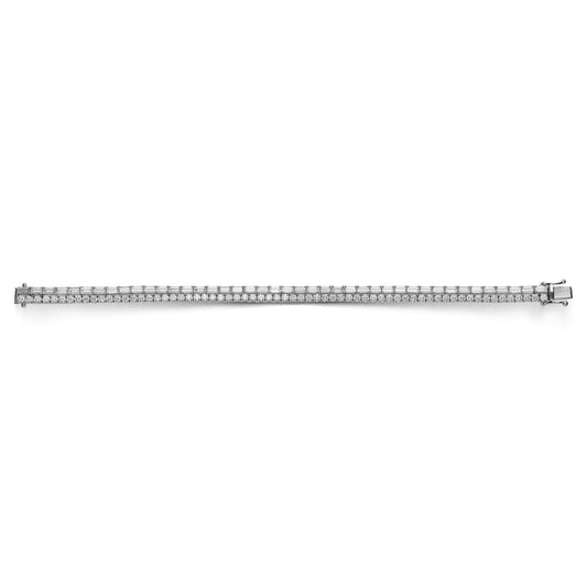 LEO PIZZO 18KW ROUND AND BAGUETTE DIAMOND BRACELET