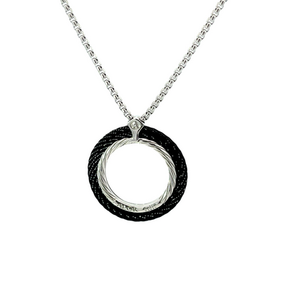 BLK/GRY CABLE PEND W/DIAS