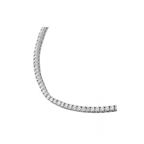 18KW 4 PRONG DIAMOND NECKLACE. 1/24/24 RTV RA# MON-002855 FEDEX# 270177013495