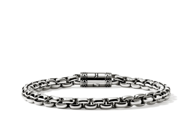 SS 6MM BOX CHAIN BRACELET