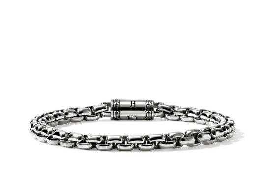SS 6MM BOX CHAIN BRACELET