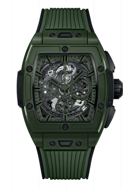 42MM SPIRIT OF BIG BANG DARK GREEN CERAMIC CHRONO AUTO LMT EDITION