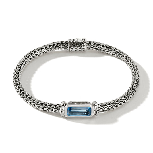 SS 5MM BRAC W/AQUA