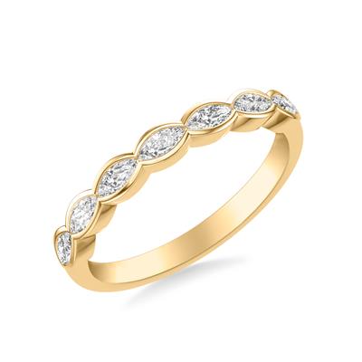 18KY Contemporary Wedding Band