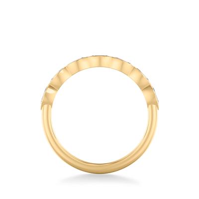 18KY Contemporary Wedding Band