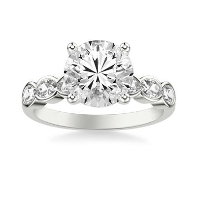 18KW CONTEMPORARY ENGAGEMENT RING