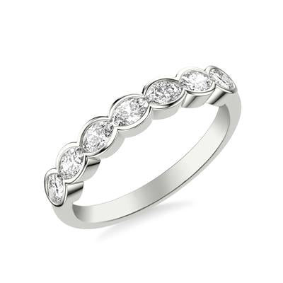 18KW Contemporary Wedding Band