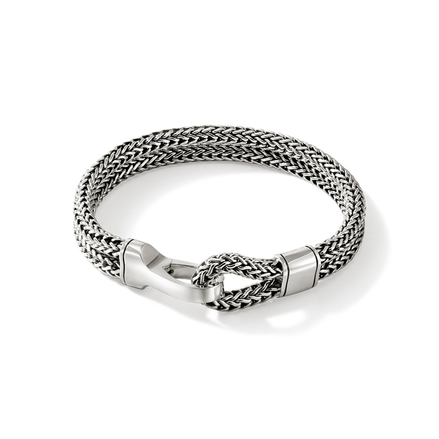 STERLING SILVER DOUBLE ROW BRACELET