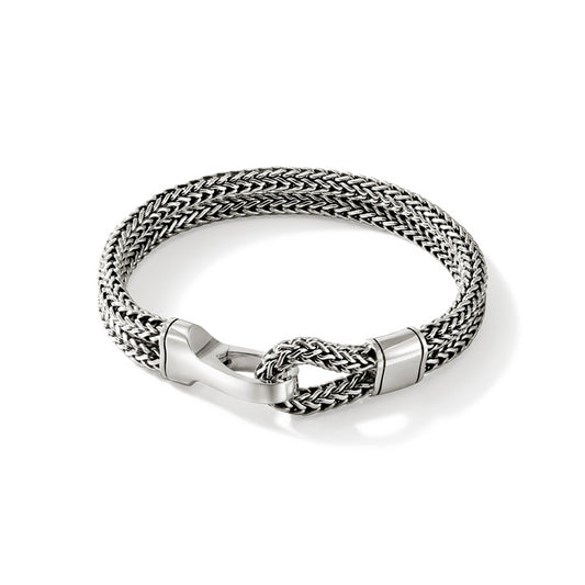 STERLING SILVER DOUBLE ROW BRACELET