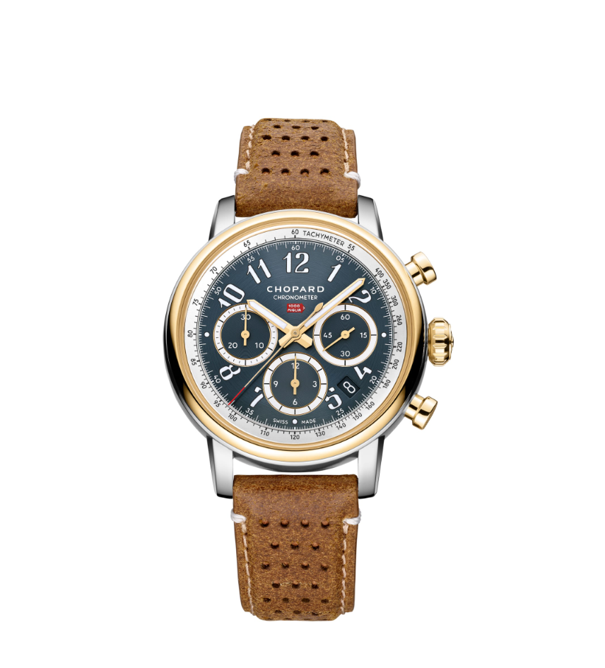 40.5M SS/18R MILLE MIGLIA CLASSIC CHRONOGRAPH GRIGIO BLUE DIAL