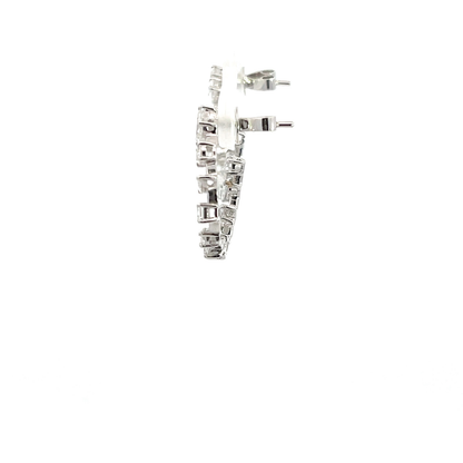 18KW DIA 3.42CT EARRING
