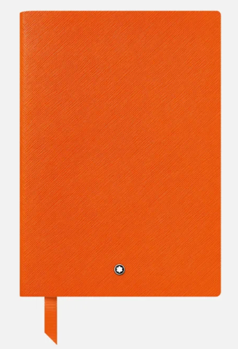 FINE STATIONERY ORANGE NOTEBOOK #146 5.9 X 8.3 IN