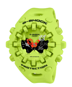 GA-VA01 SERIES BIG CASE LIME ANALOG/DIGITAL WATCH