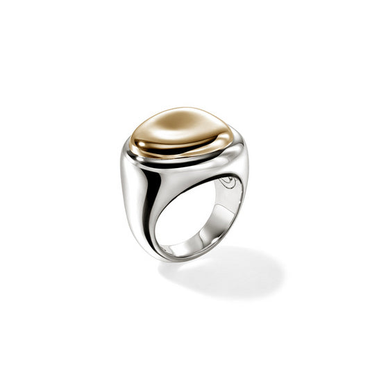 SS/14KY PEBBLE RING