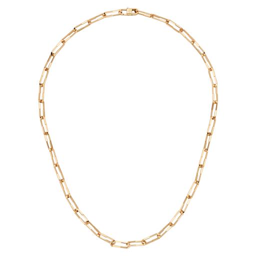 18KR LINK TO LOVE PAPERCLIP NECKLACE