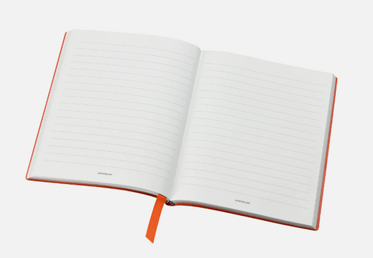FINE STATIONERY ORANGE NOTEBOOK #146 5.9 X 8.3 IN