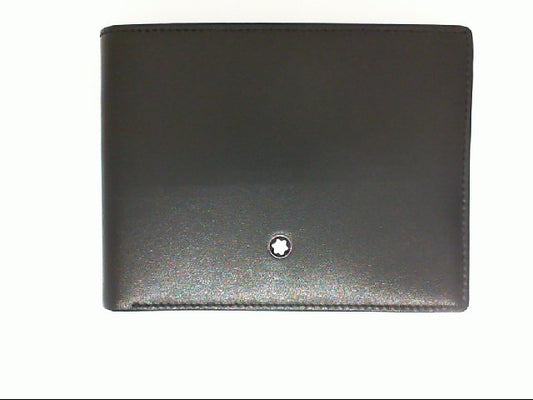 MEISTERSTUCK BLK LEATHER WALLET 6CC