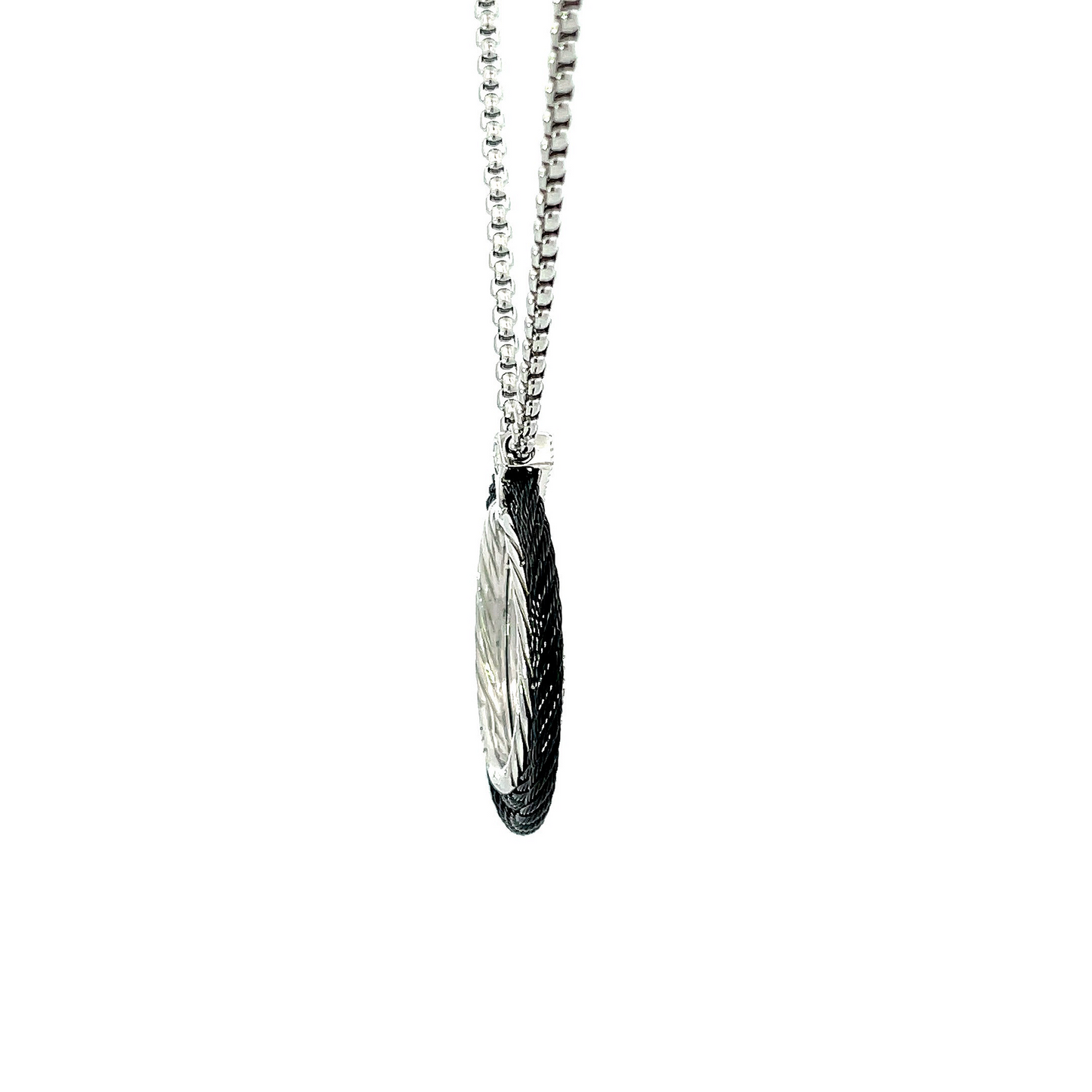BLK/GRY CABLE PEND W/DIAS