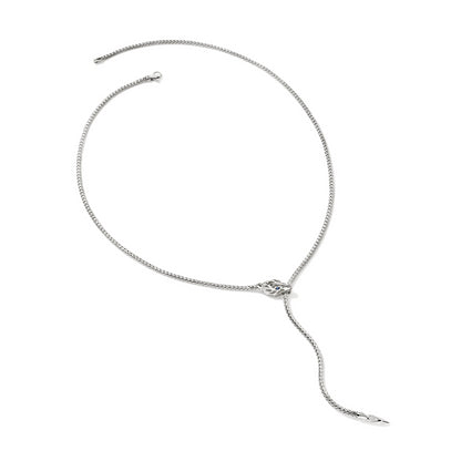 SILVER NAGA LARIAT