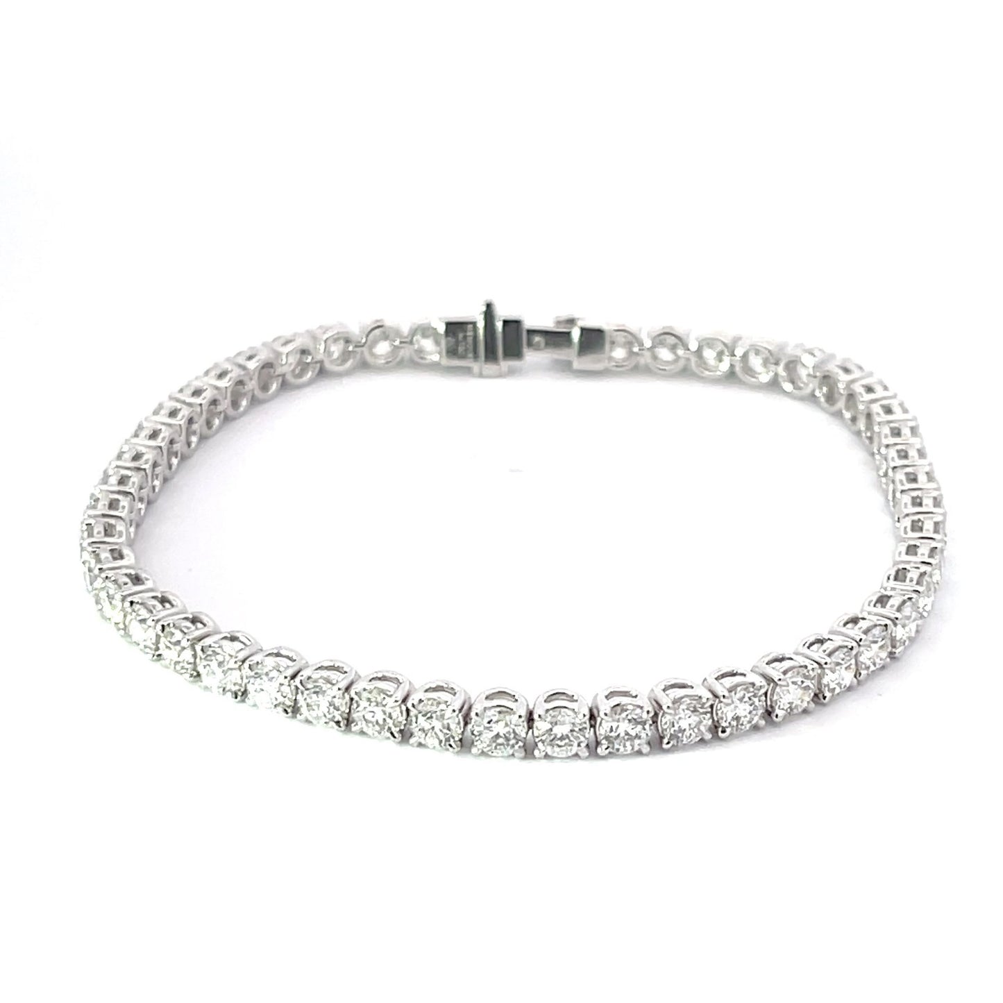 18K WG 7.47 CTW SZ-7  SN: 179108-1