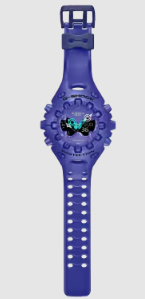GA-V01 SERIES BIG CASE PURPLE ANALOG/DIGITAL