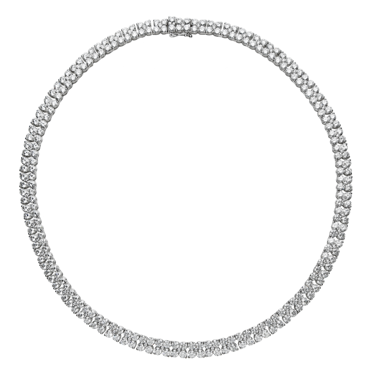 LEO PIZZO 18KW DIAMOND COLLAR NECKLACE