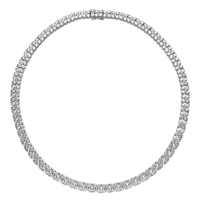 LEO PIZZO 18KW DIAMOND COLLAR NECKLACE