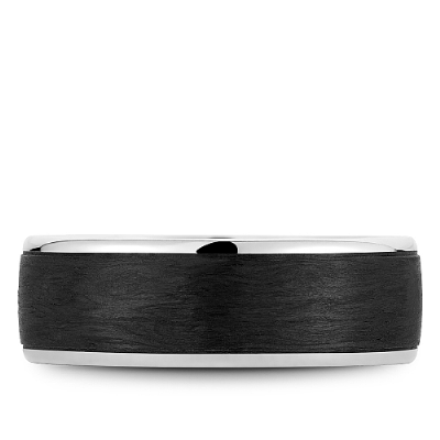 18KW CARBON FIBER CENTER & HIGH POLISH EDGE BAND