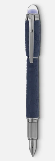 STARWALKER SPACE BLUE RESIN FOUNTAIN PEN