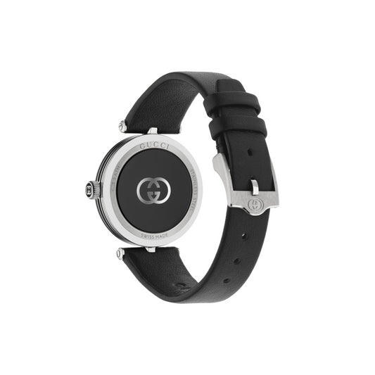 30MM SS MODEL 2000 BLACK DIAL AND STRAP
